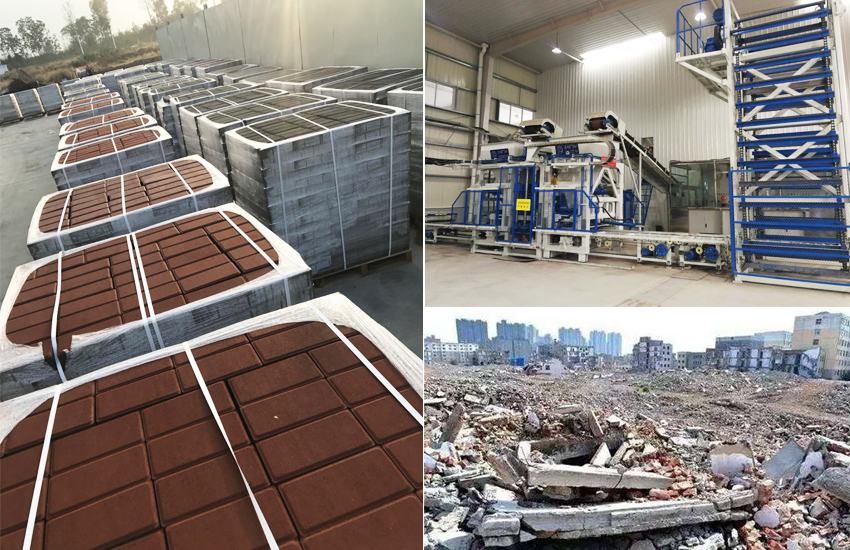 環保建筑垃圾制磚機:“整治+修復”筑生態陜西