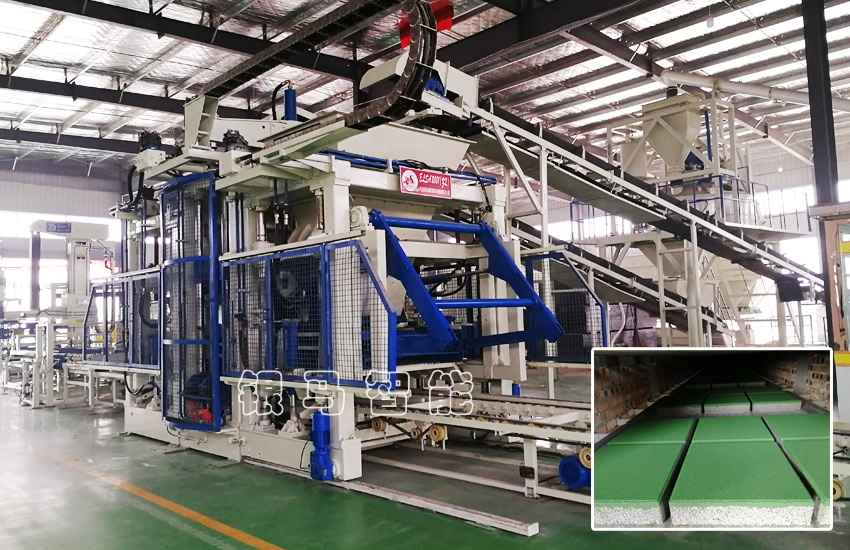 水泥磚全自動(dòng)磚機(jī):常用皮帶傳輸機(jī),你不知道的噪音來源!